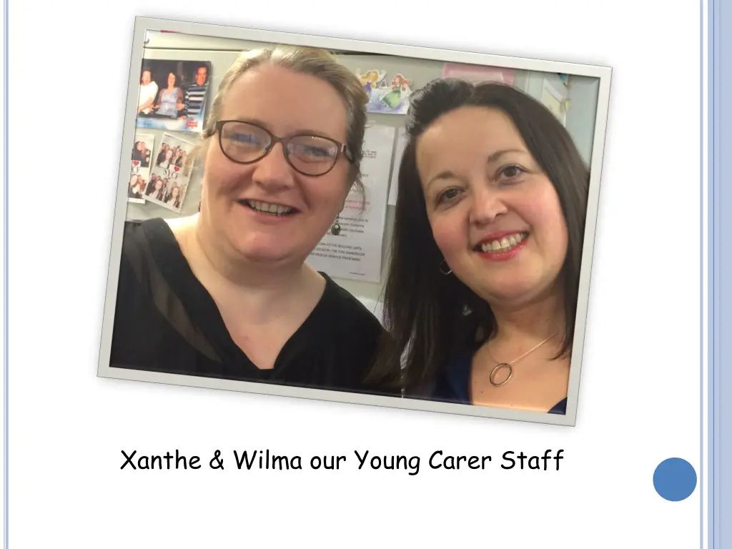 xanthe wilma our young carer staff