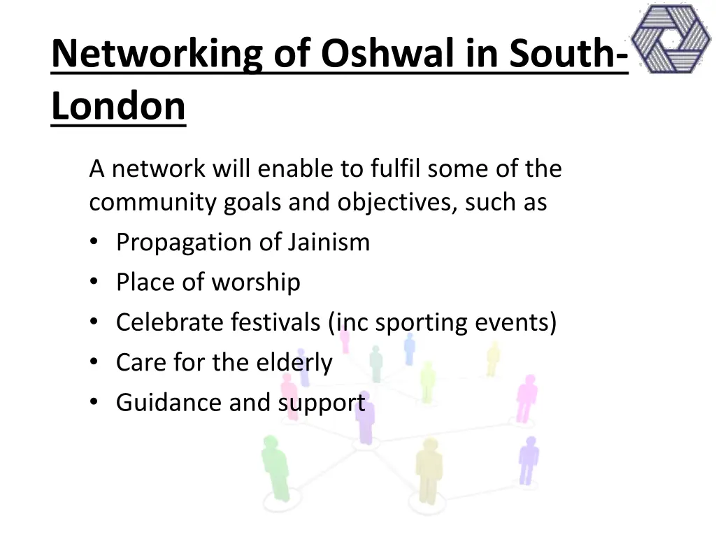 networking of oshwal in south london