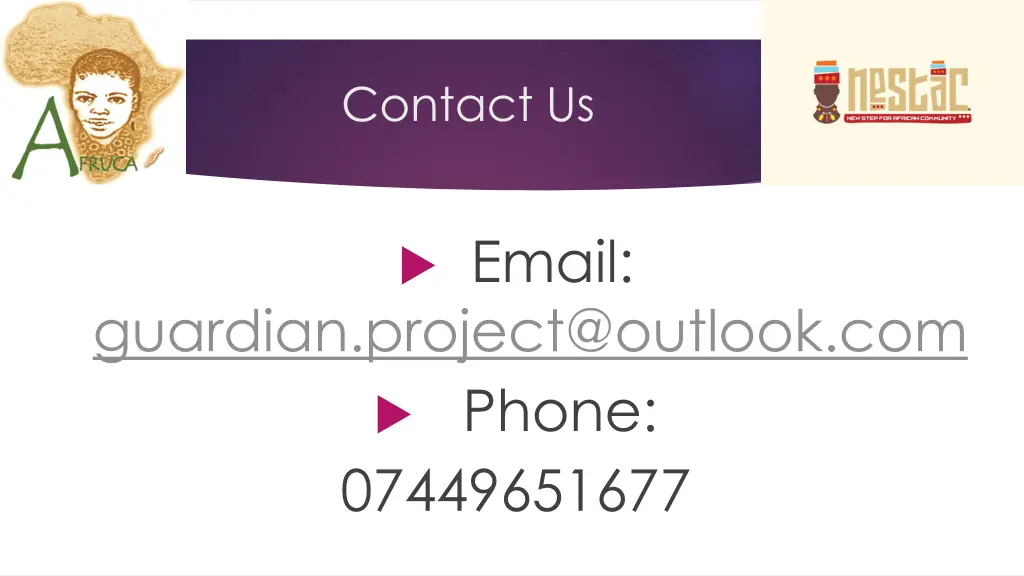 contact us