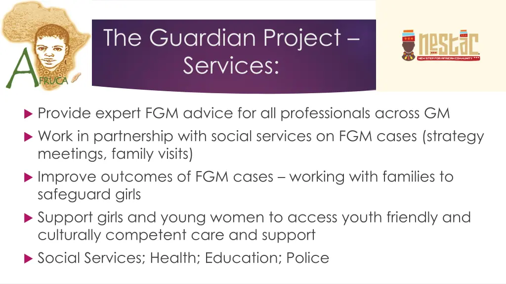 the guardian project services