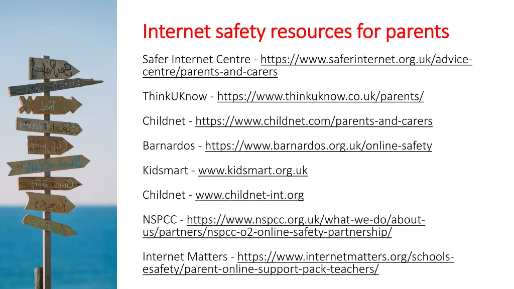 internet safety resources for parents internet