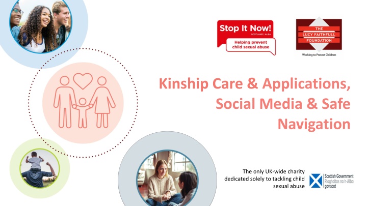 kinship care applications social media safe