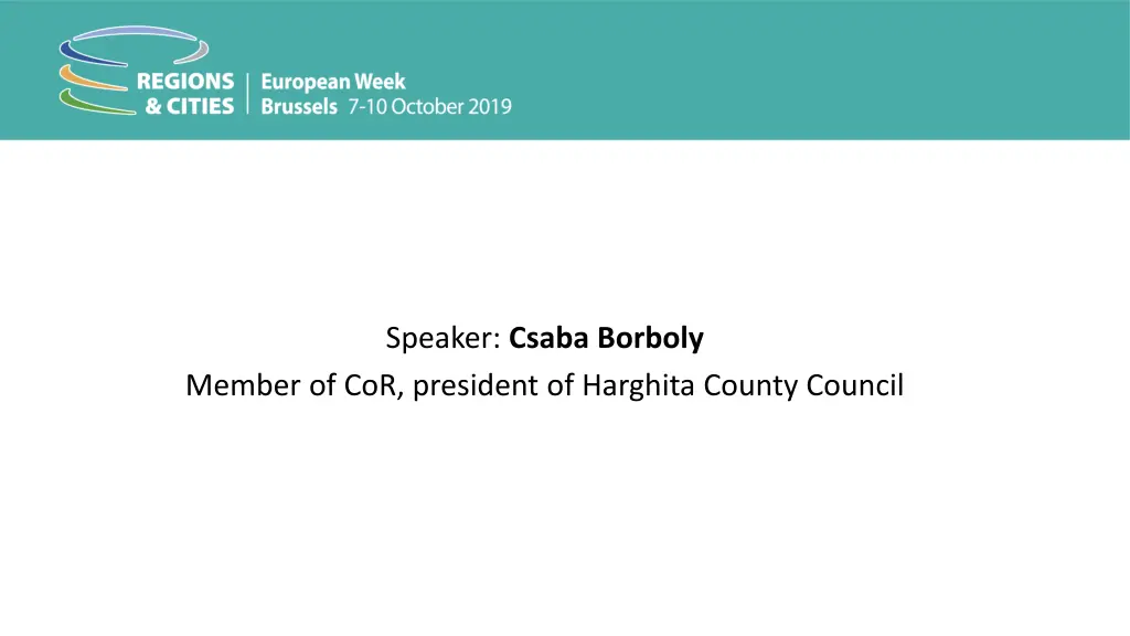 speaker csaba borboly