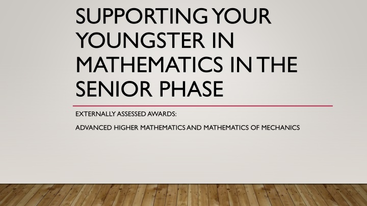 supporting your youngster in mathematics