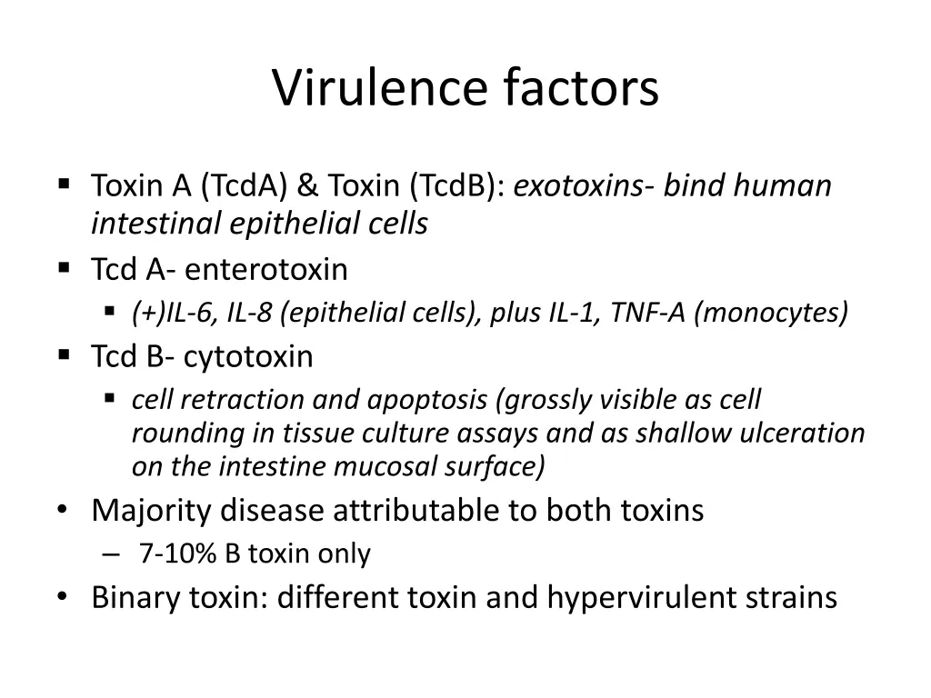 virulence factors