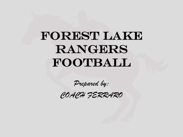 forest lake forest lake rangers rangers football