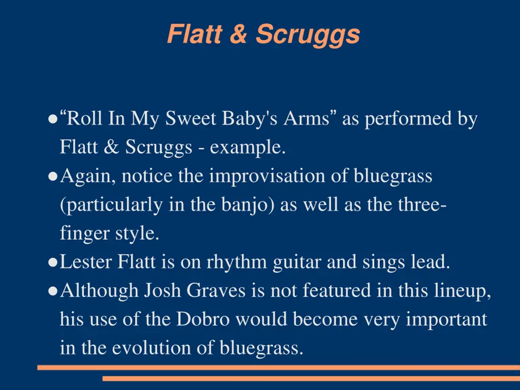 flatt scruggs