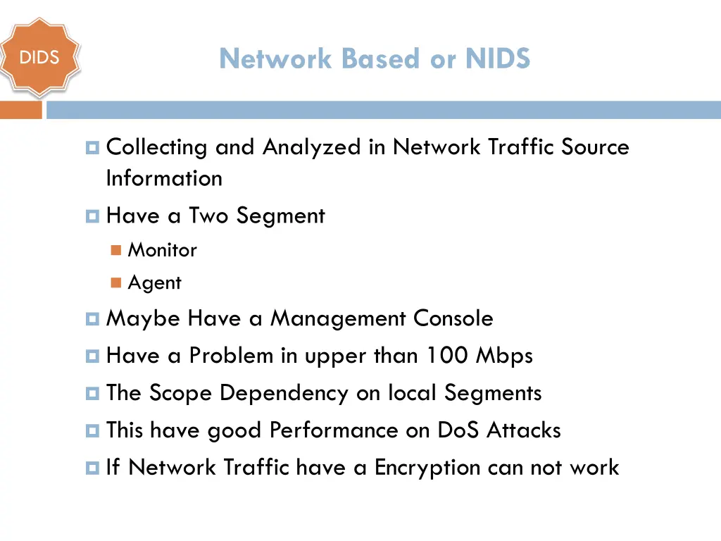 network based or nids