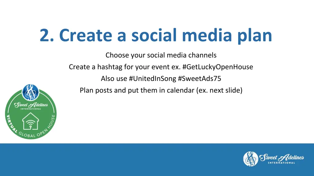 2 create a social media plan