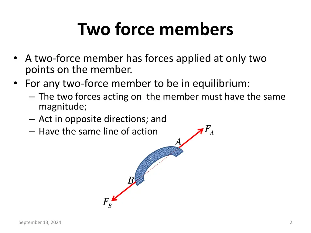 two force members