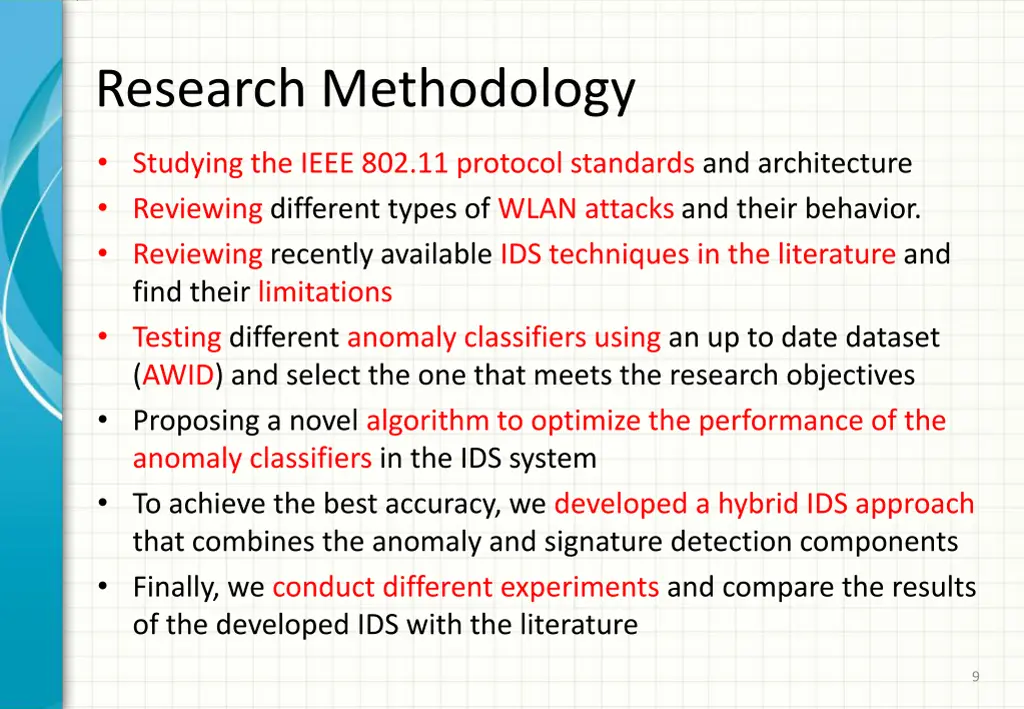 research methodology