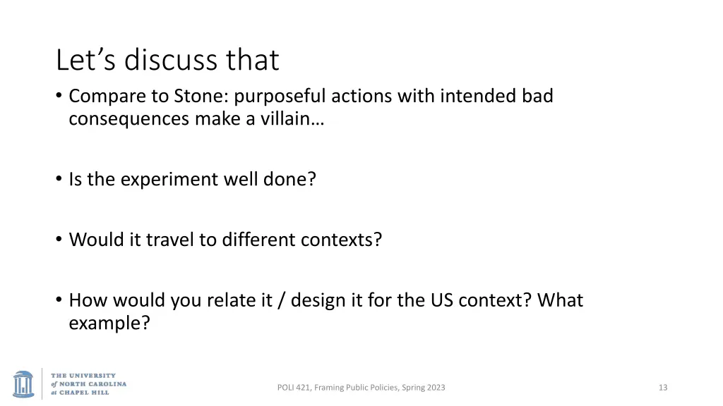 let s discuss that compare to stone purposeful