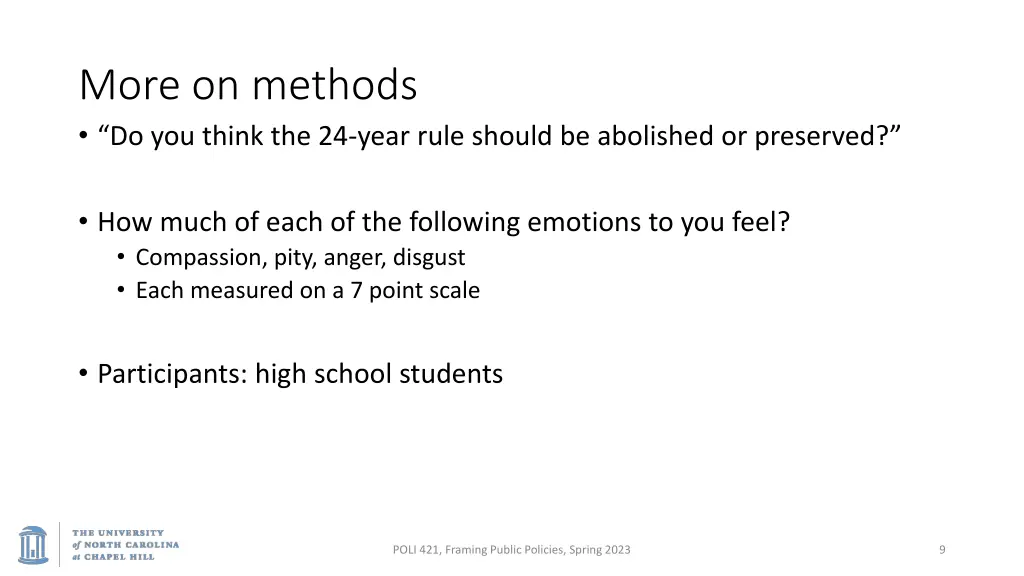 more on methods do you think the 24 year rule