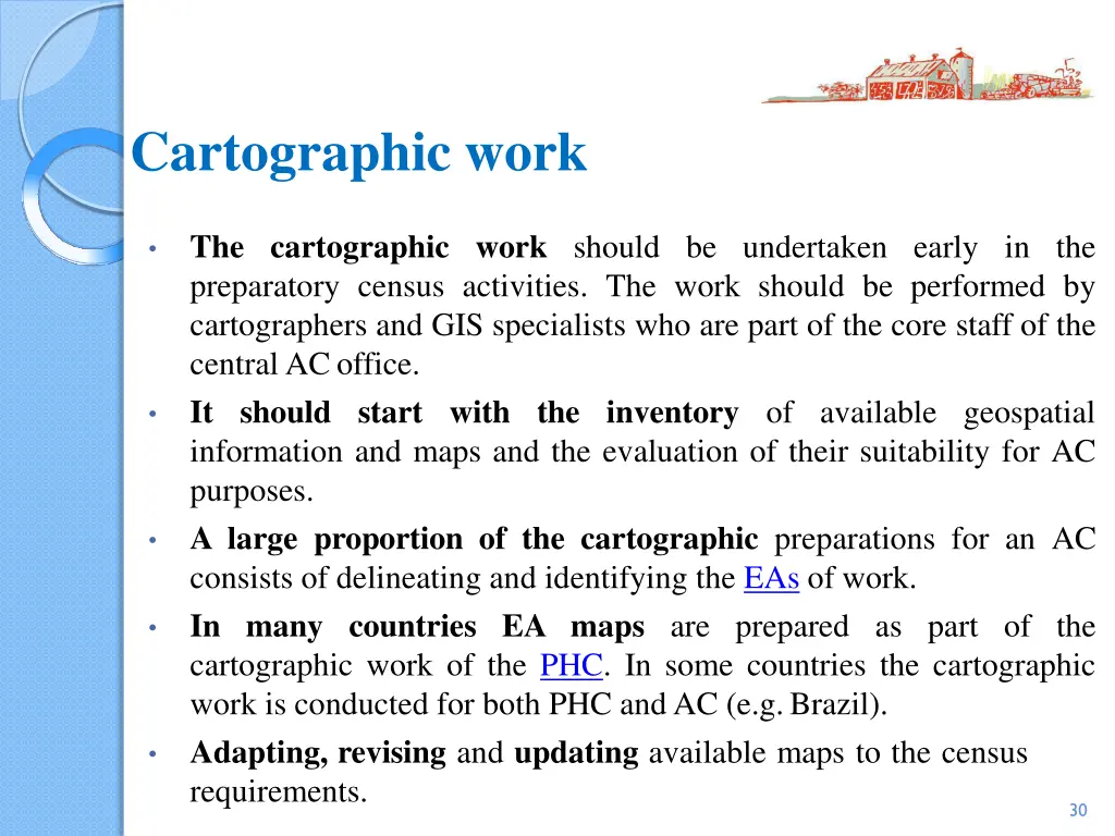 cartographic work