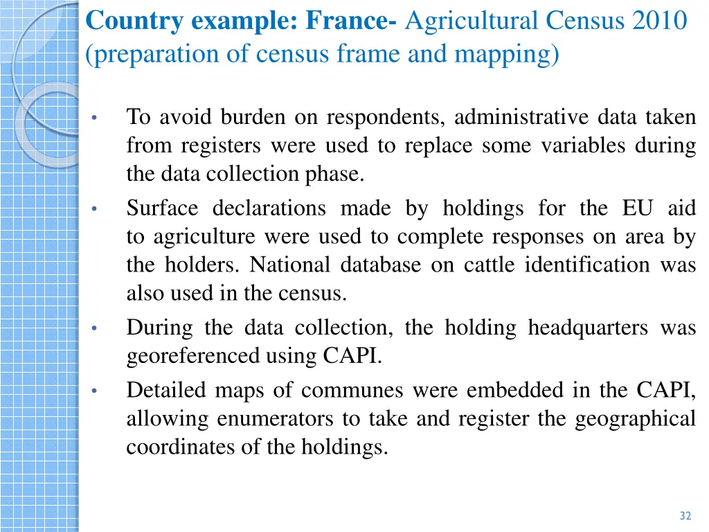 country example france agricultural census 2010 1