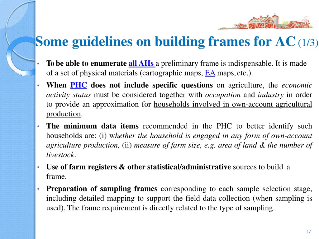 some guidelines on building frames for ac 1 3