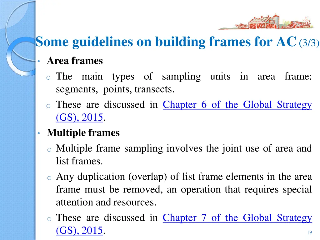 some guidelines on building frames for ac 3 3