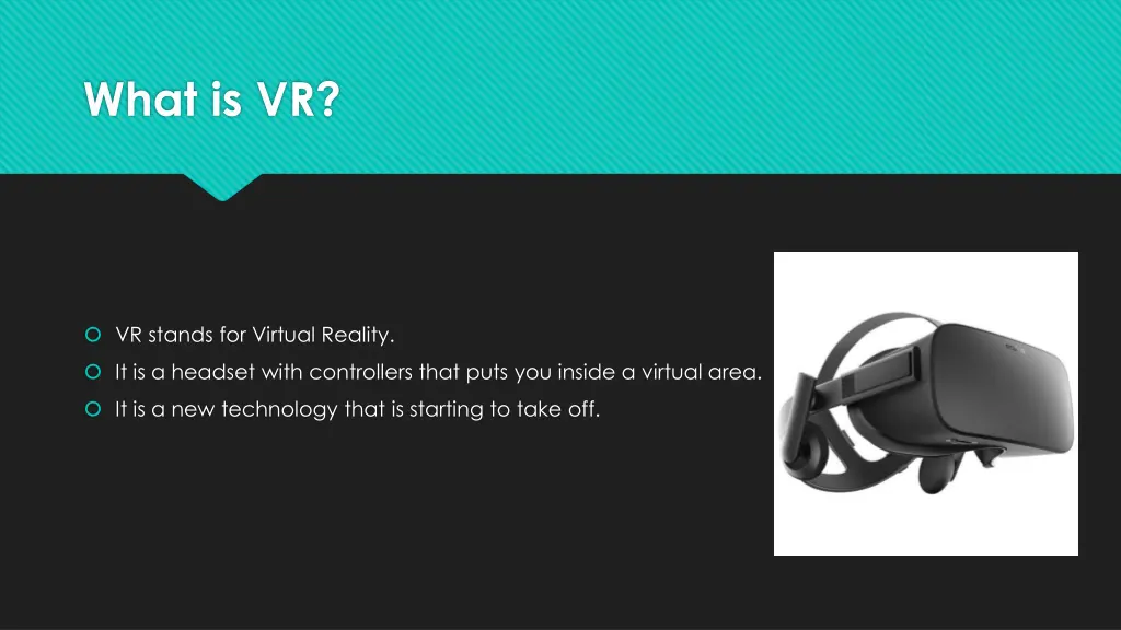 what is vr