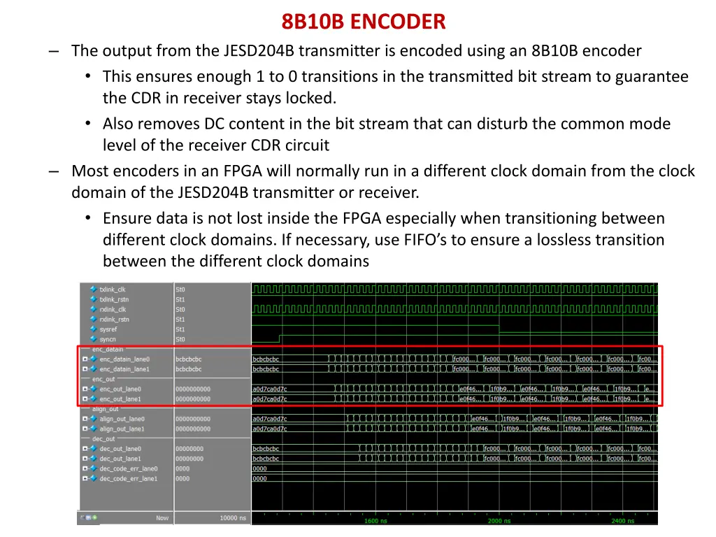 8b10b encoder