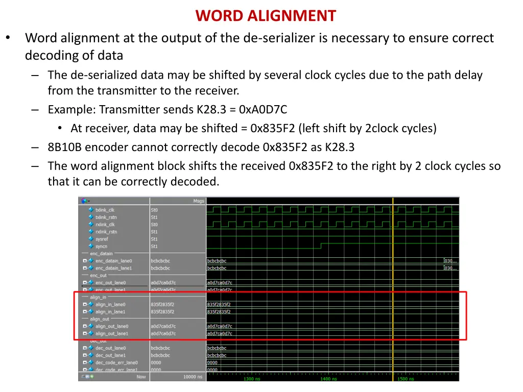 word alignment