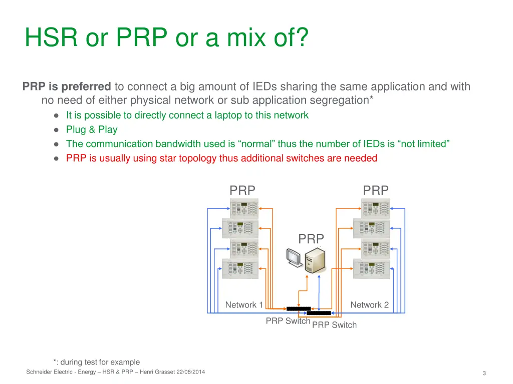 hsr or prp or a mix of 1