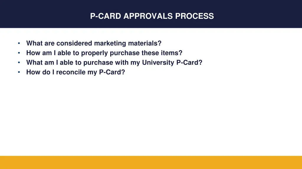 p card approvals process