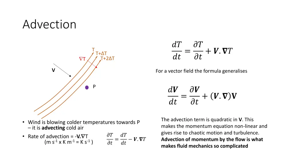 advection