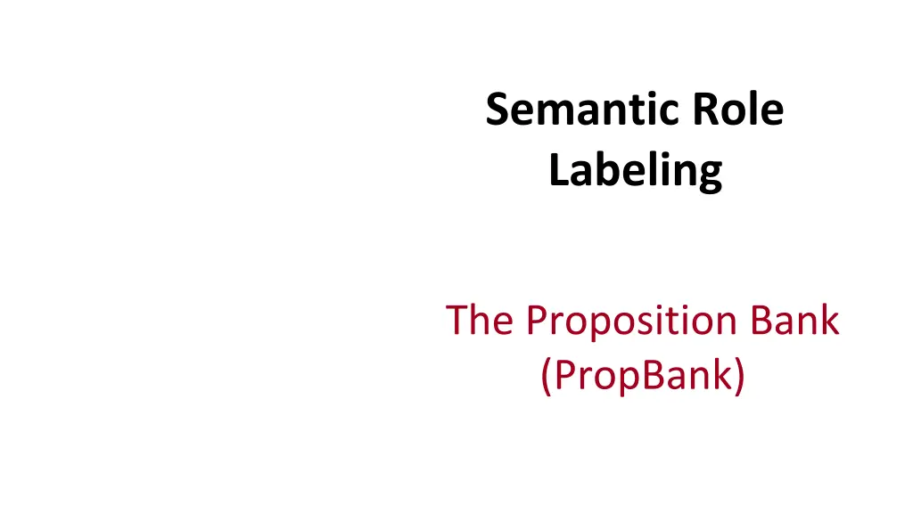 semantic role labeling 3