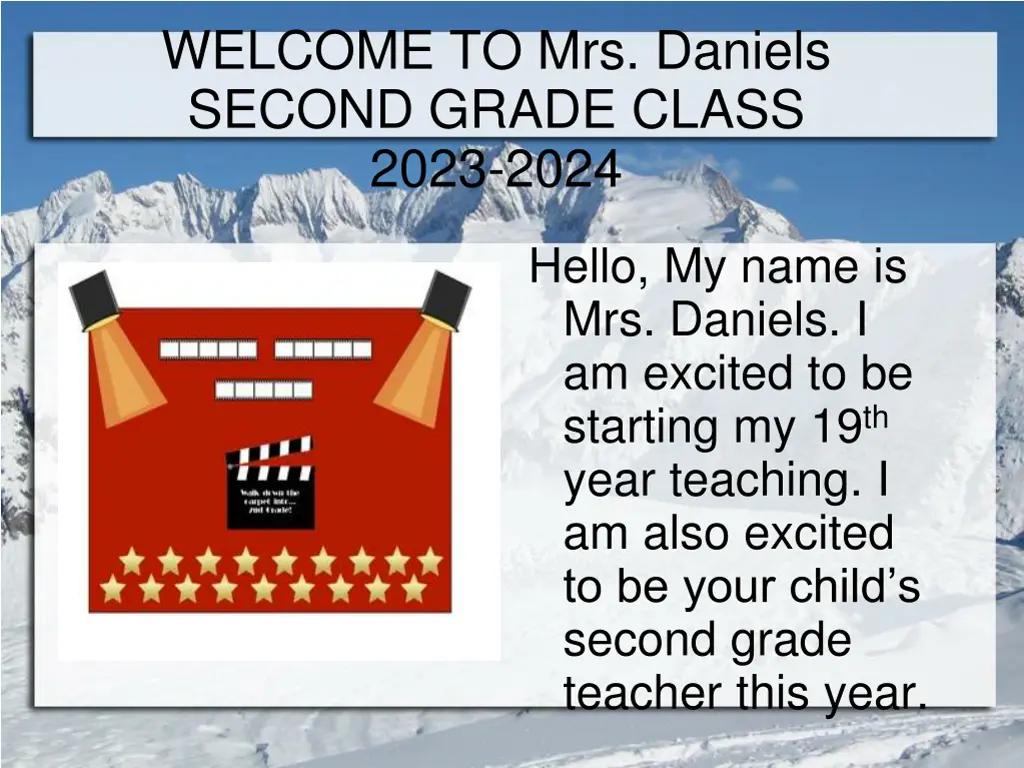 welcome to mrs daniels second grade class 2023