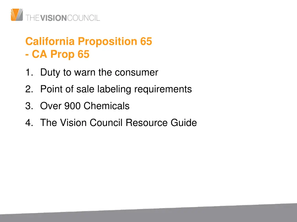 california proposition 65 ca prop 65