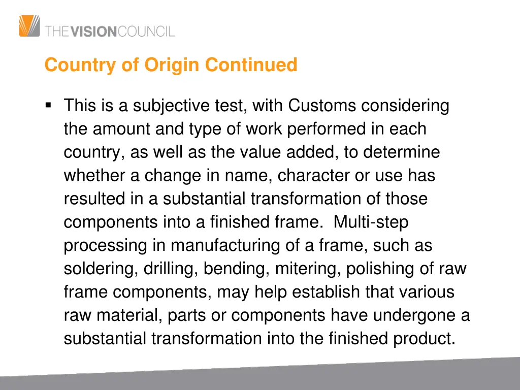 country of origin continued 3