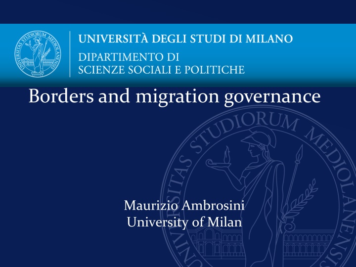 borders and migration governance