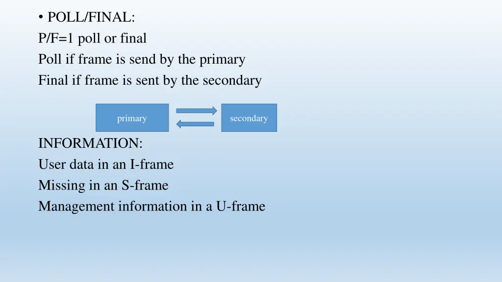 poll final p f 1 poll or final poll if frame