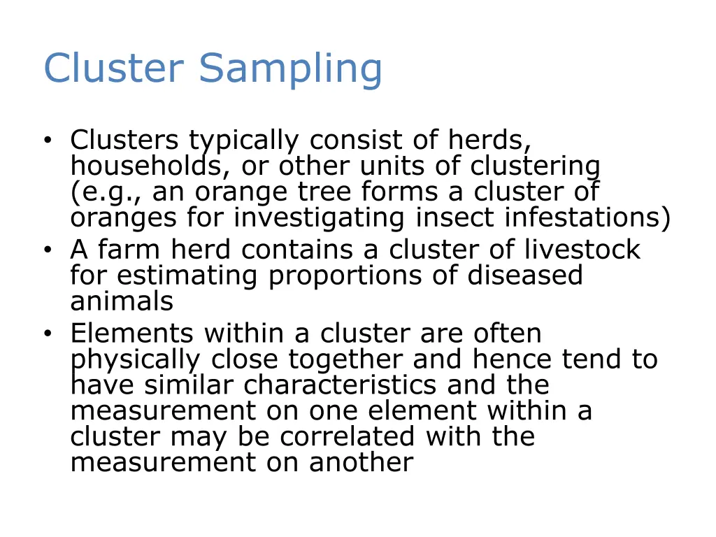 cluster sampling 2