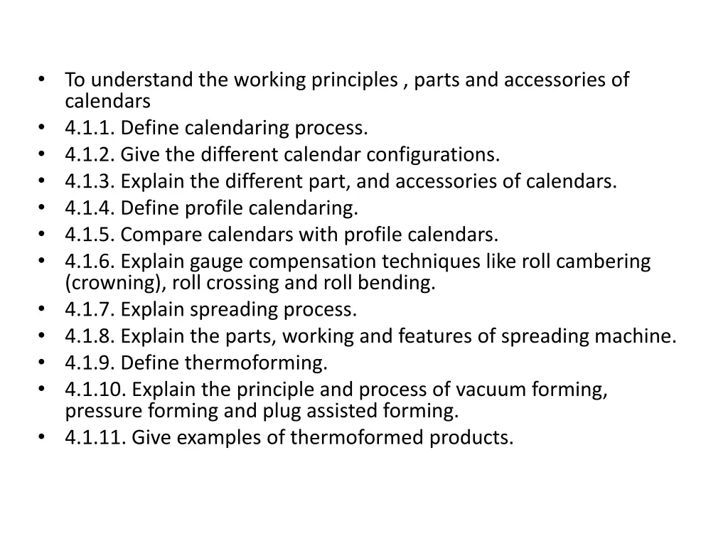 to understand the working principles parts