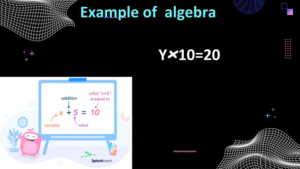 example of algebra