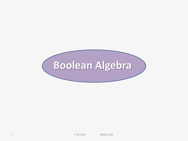 boolean algebra