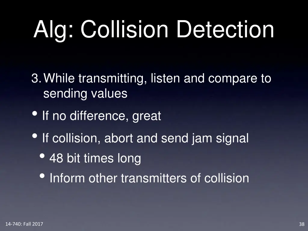 alg collision detection