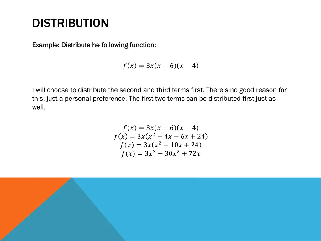 distribution 1