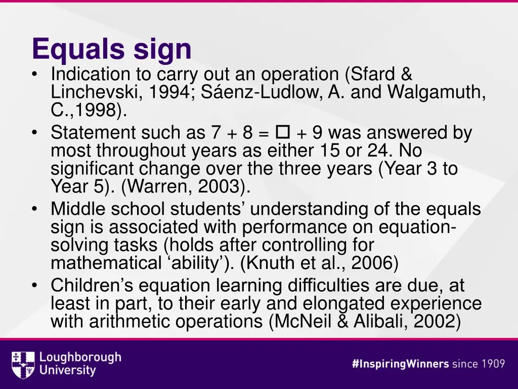 equals sign indication to carry out an operation