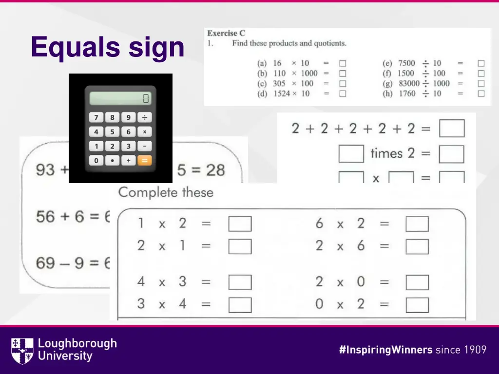 equals sign