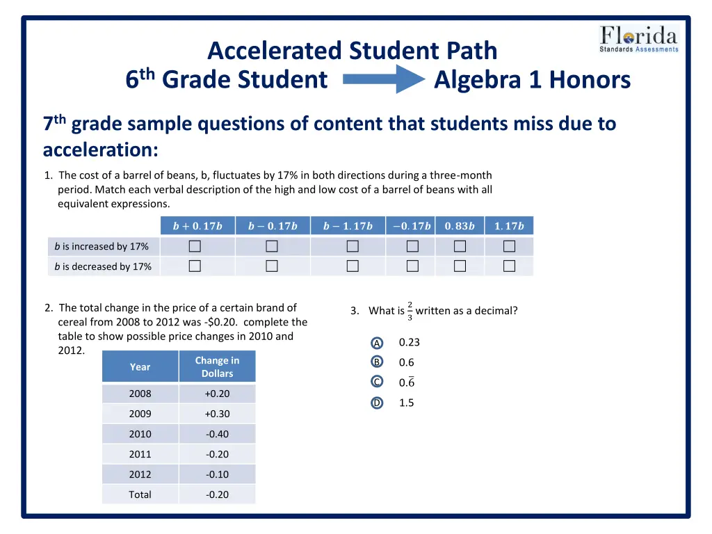 accelerated student path 6 th grade student 3