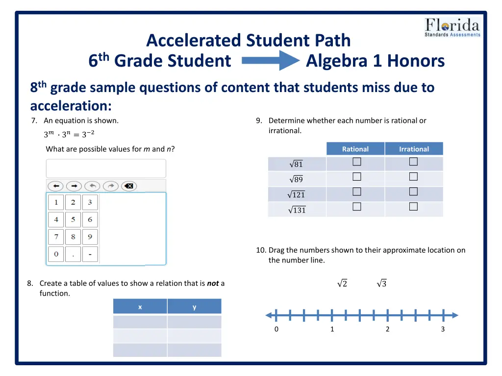 accelerated student path 6 th grade student 5