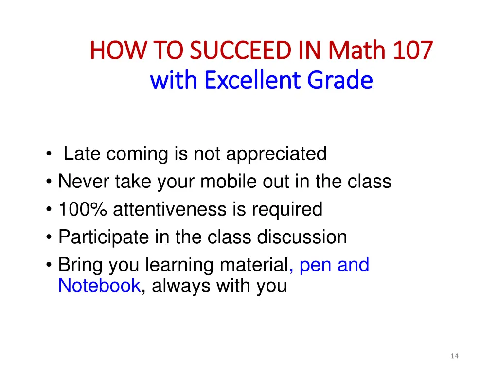 how to succeed in math 107 how to succeed in math 1