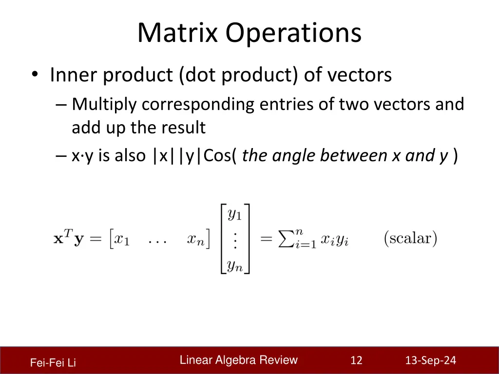 matrix operations 1