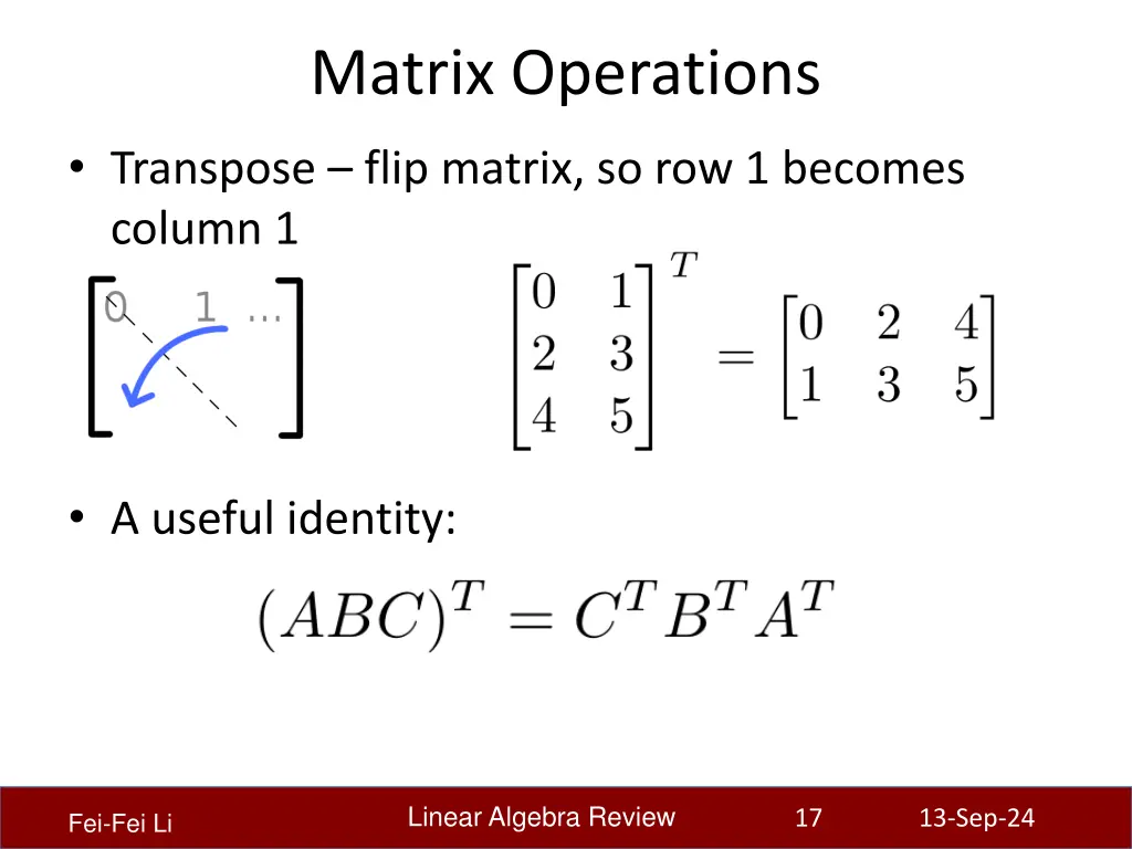 matrix operations 4