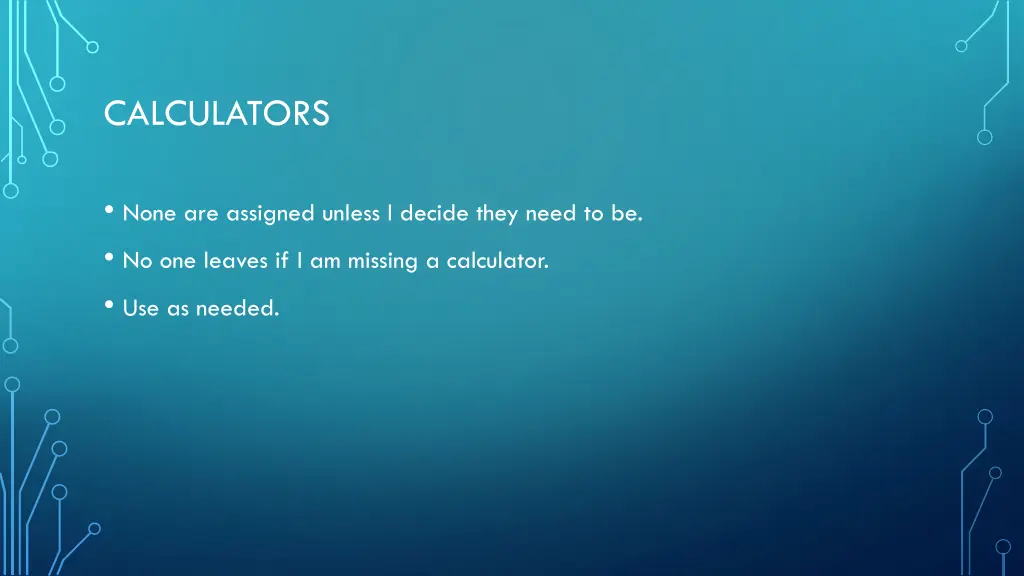 calculators