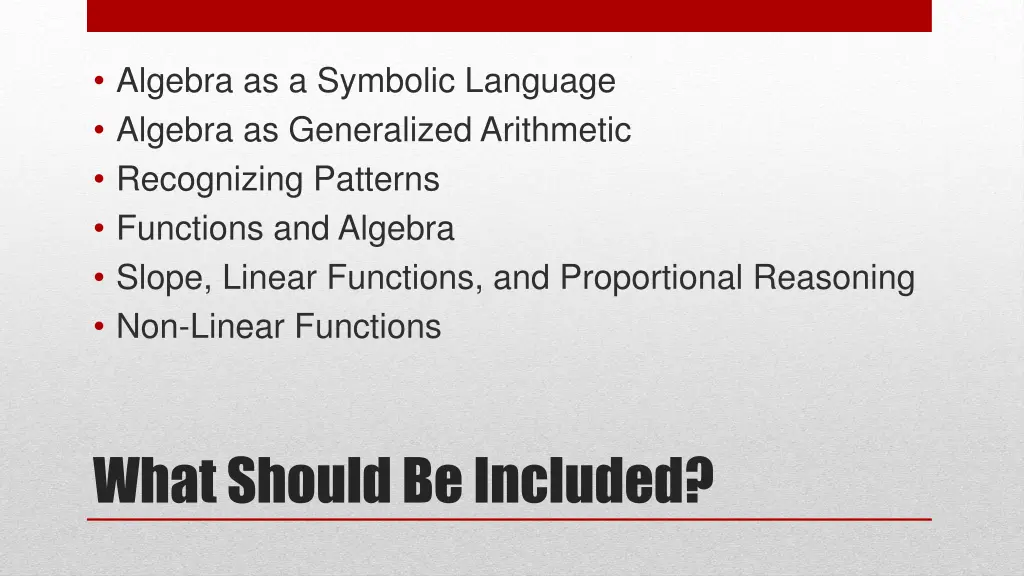 algebra as a symbolic language algebra