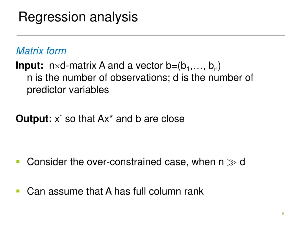 regression analysis 5