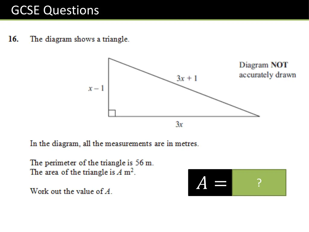 gcse questions 1